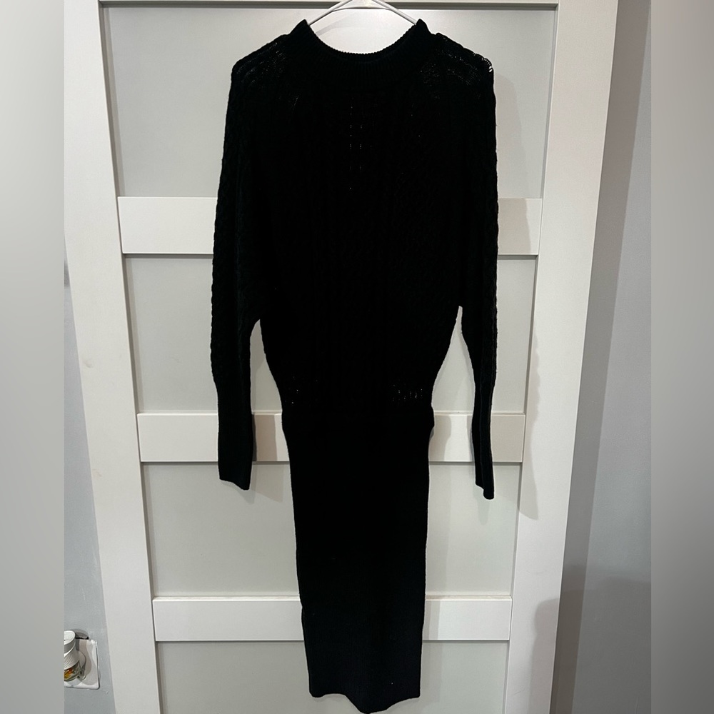 Black winter dress from ALLSAINTS - used